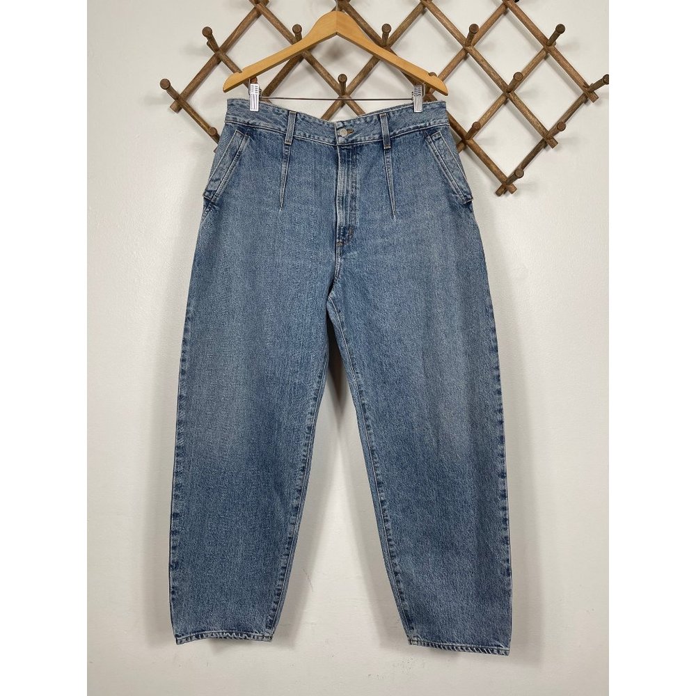 AGOLDE Darted Balloon Baggy Tapered Jeans - Picture 3 of 11